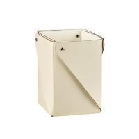 Colombo Adj Коробочка MIU для чайных пакетов, 8x8H10,5 см, цвет: панна котта/белый Colombo Adj Коробочка MIU для чайных пакетов, 8x8H10,5 см, цвет: панна котта/белый