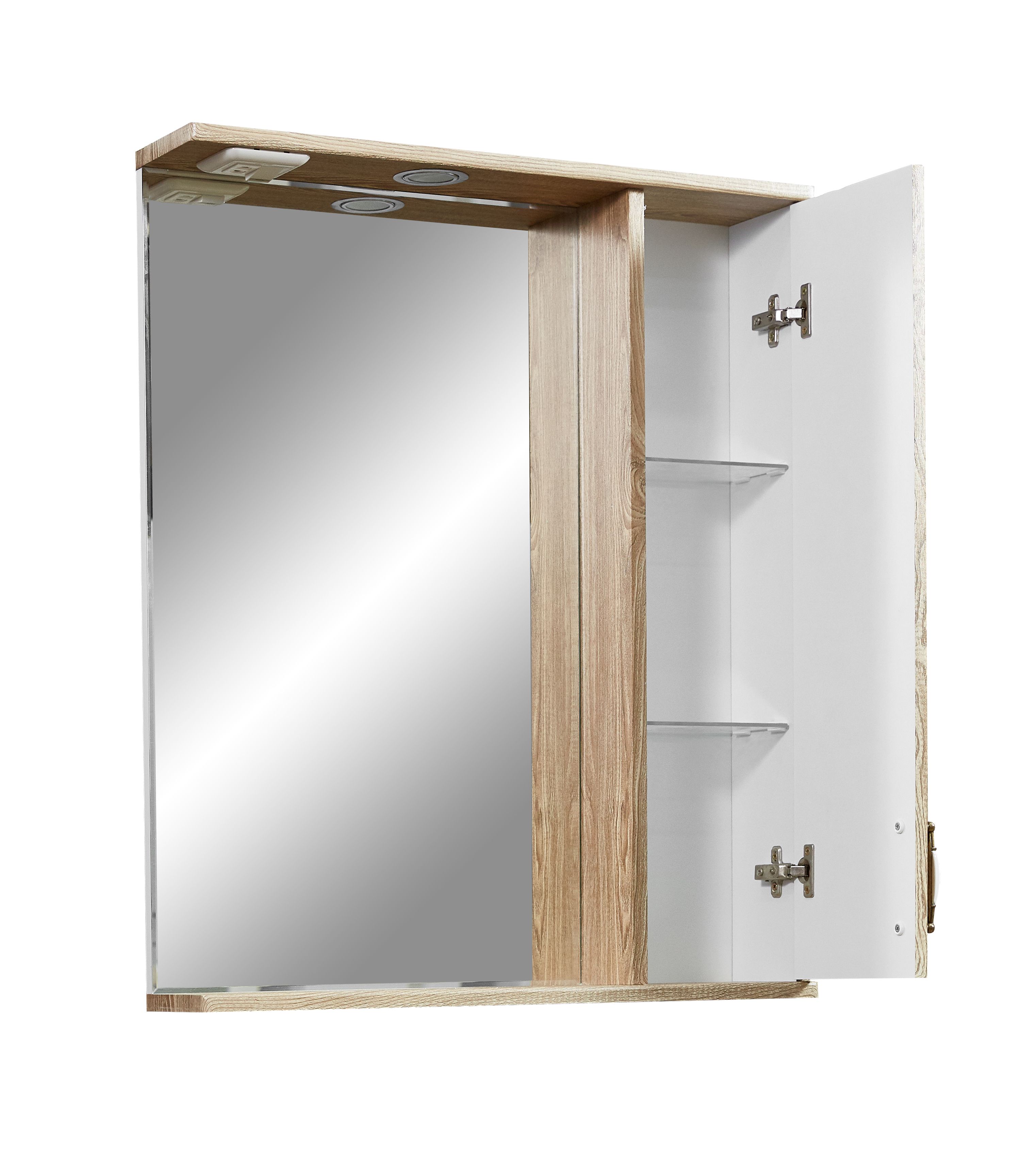 Зеркало-шкаф "Кармела 65/С", карпатская ель