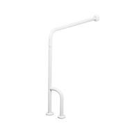 Kerasan Comunita Поручень из стены\пола 80*80 с укреплением реверсивный sx и dx , цвет белый