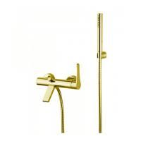 Bongio O'Clock Green Смеситель для душа с ручной лейкой,  цвет матовое золото