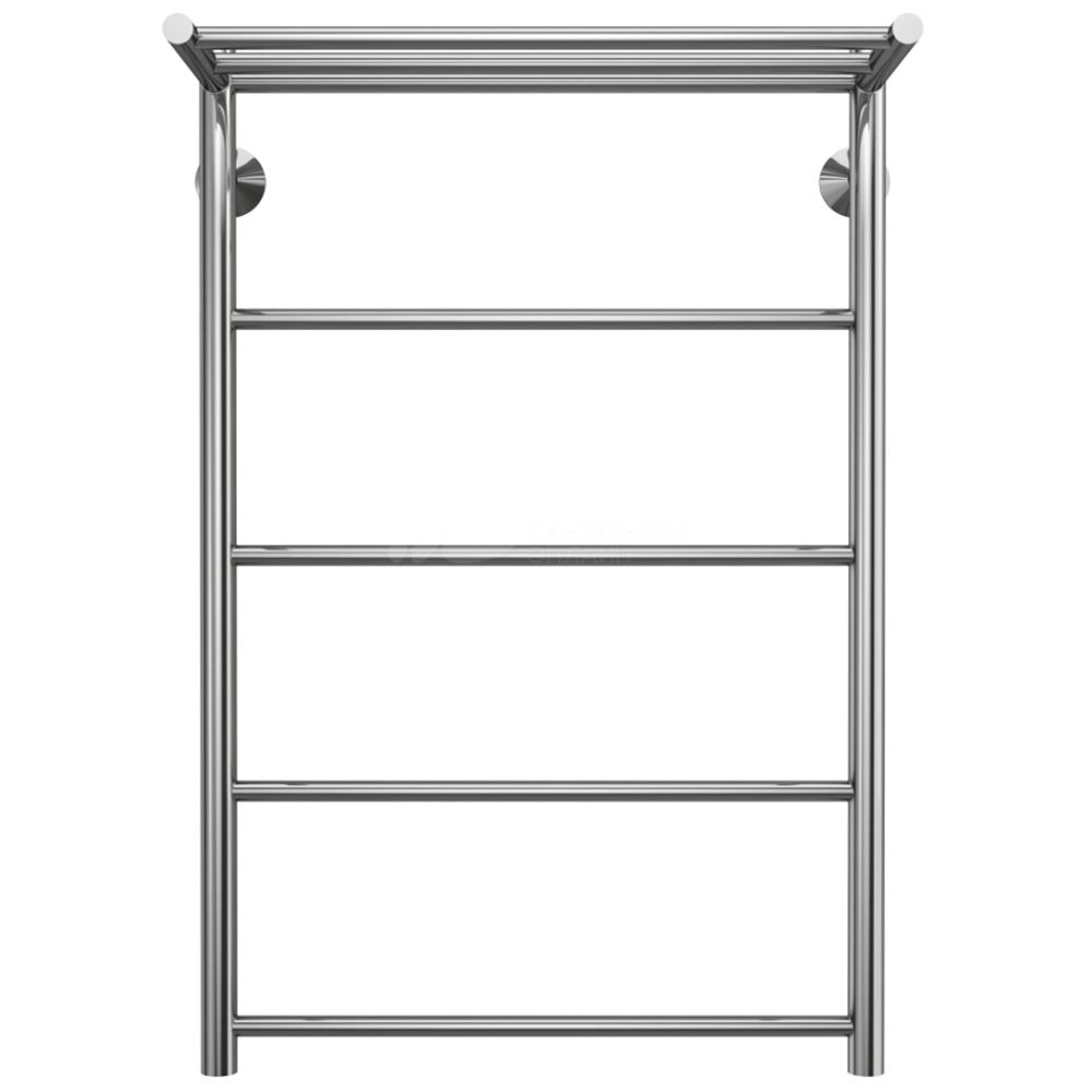 Полотенцесушитель водяной с полкой Stelmix 80x50 см, прямой с полкой