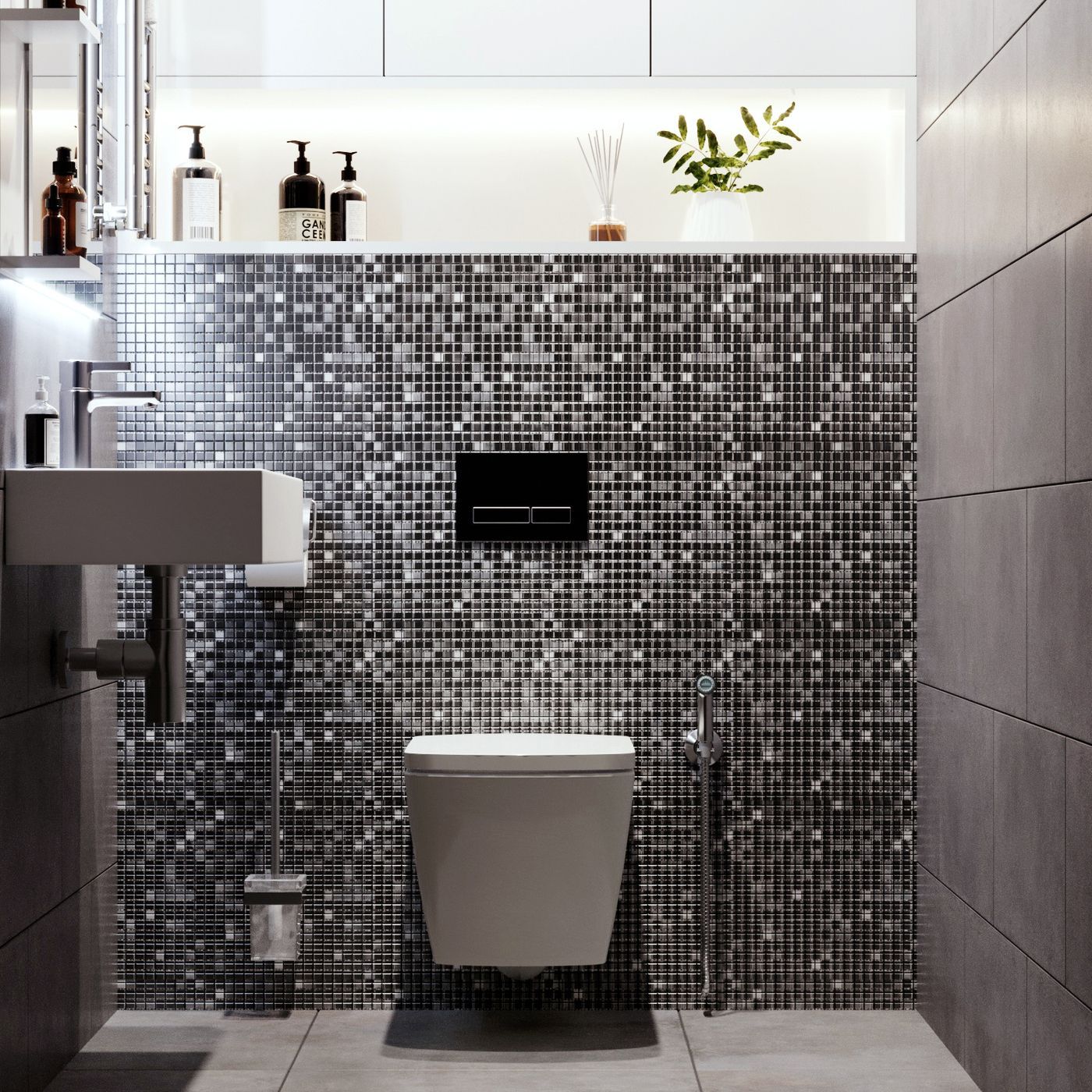 Комплект 5 в 1 инсталляции для подвесного унитаза Lavinia Boho Relfix 77020051