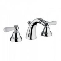 Bongio Oxford Lux Смеситель для биде, цвет хром/белый фарфор