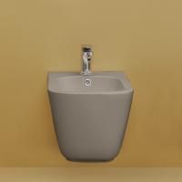 Kerasan Tribeca Биде подвесное 55см, c 1 отв под смеситель, c креплением WB9N, цвет: Nocciola