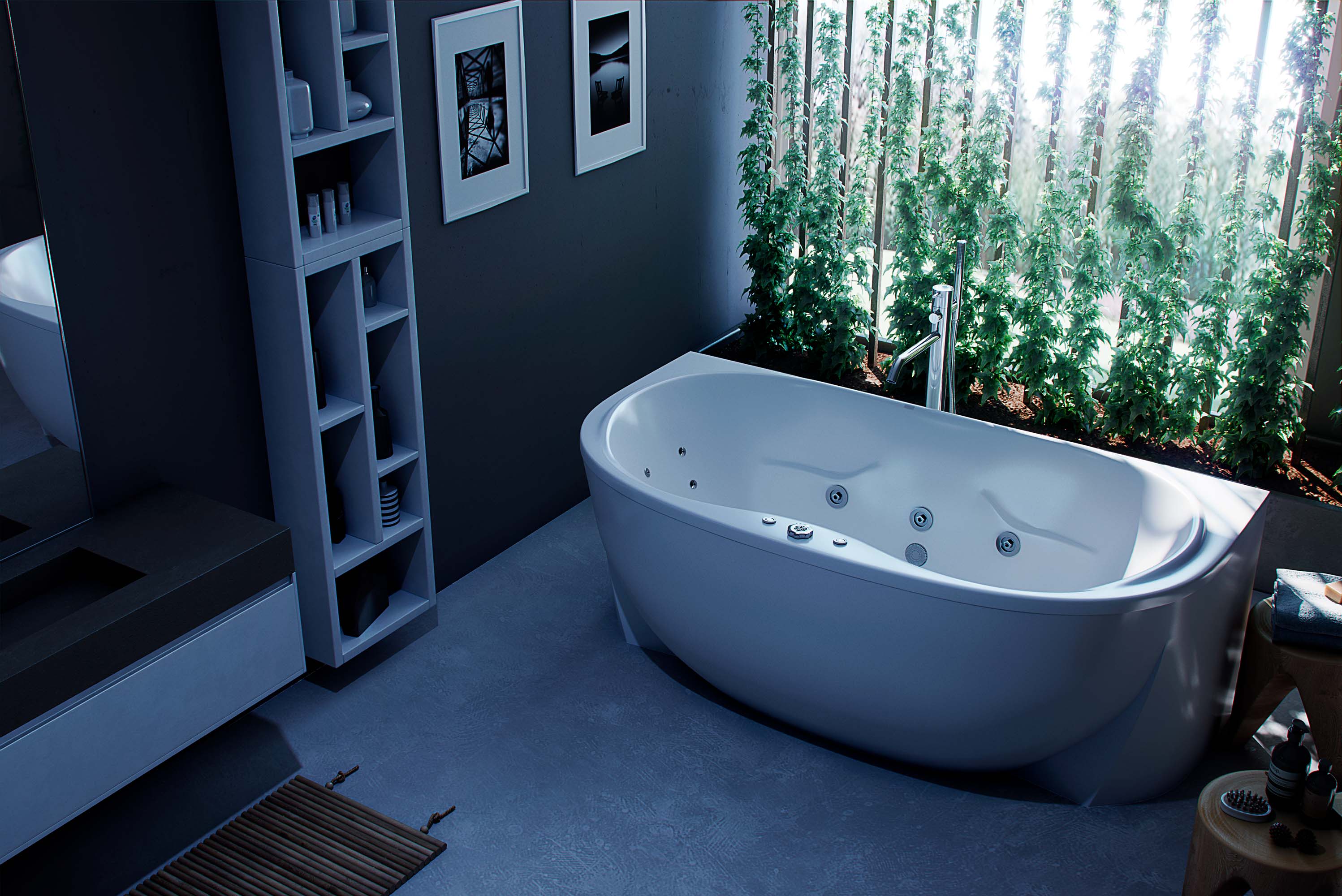 Экран боковой левый (для ванны Мелисса) Экран боковой левый (для ванны Мелисса)