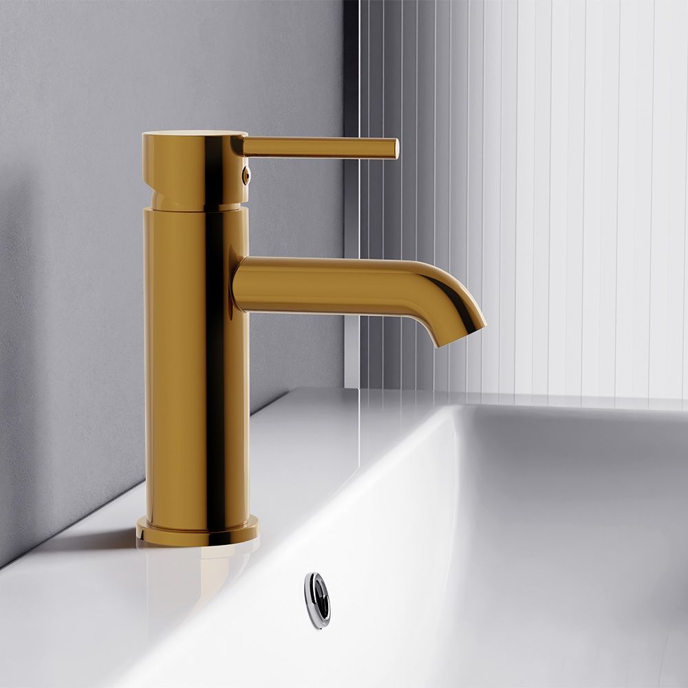 360210600 Scandinavian Pure, смеситель для умывальника, золото 360210600 Scandinavian Pure, смеситель для умывальника, золото