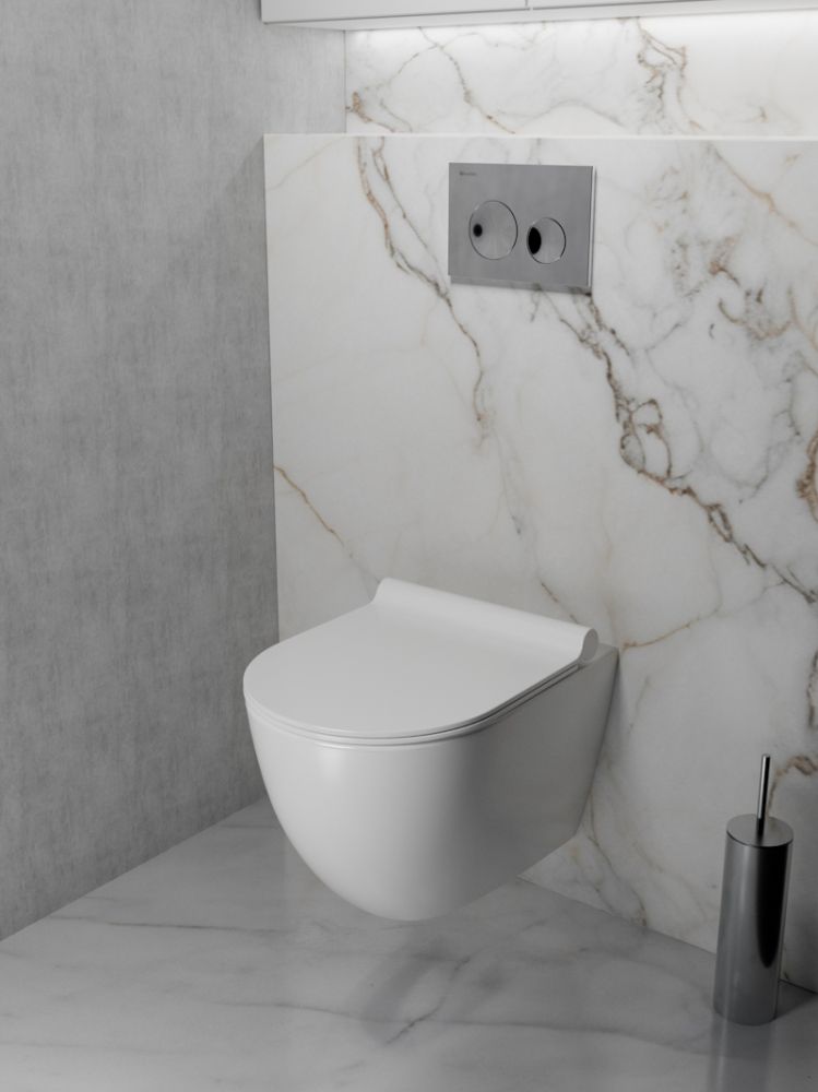 Клавиша смыва Knotlor BIS102C, хром