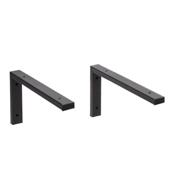 Кронштейн VIANT Г-образный черный, комплект 2 шт. (VKRCH4523-G)