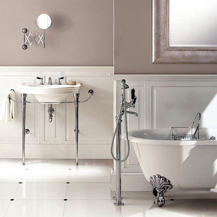 Devon New Etoile Раковина (70х53см) с 3 отверстием под смеситель, цвет: белый