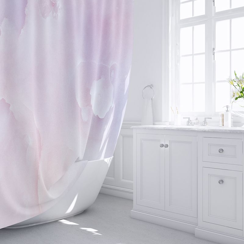 Штора для ванной комнаты FIXSEN DESIGN FX-2517, розовый, артикул FX-2517