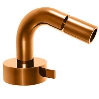 Fantini AF/21 Смеситель для биде, 1 отв., без донного клапана, излив 130мм, цвет: Matt Copper PVD
