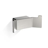 Крючок, Decor Walther, двойной, ширина, мм-70, глубина, мм-30, высота, мм-30, тип установки-настенный, цвет-нержавеющая сталь матовая PVD