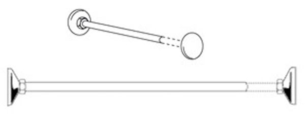 Карниз для ванны Milardo 200 Белый