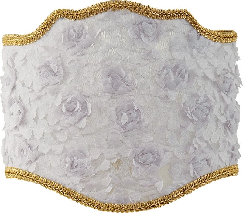 Абажур для светильника Migliore Complementi Rosa 692.25 Сиреневый Золото