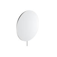 Fantini Young Зеркло косметическое настенное круглое 20 см, отделка матовая натуральная сталь