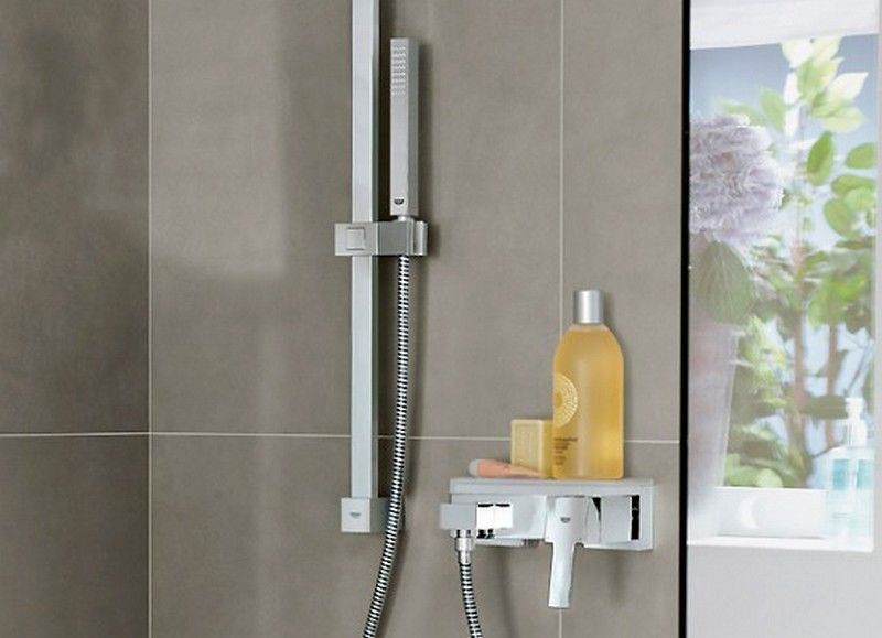 Душевая штанга GROHE Euphoria Cube 600 мм, хром (27892000) Душевая штанга GROHE Euphoria Cube 600 мм, хром (27892000)