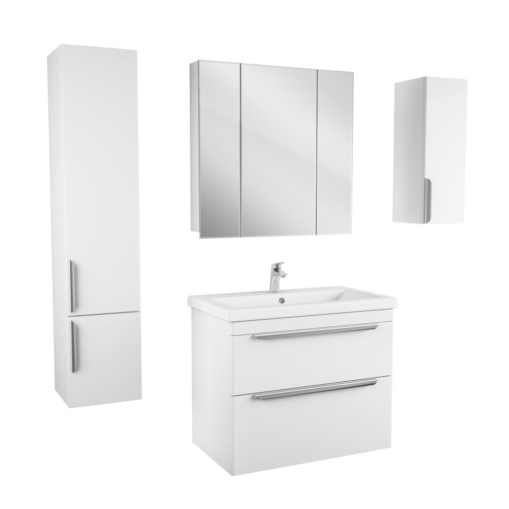 Тумба Vind stor 80, белый лак