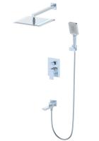 Душевая система встраиваемая WONZON & WOGHAND CUBE, Хром (WW-88939016-CR)