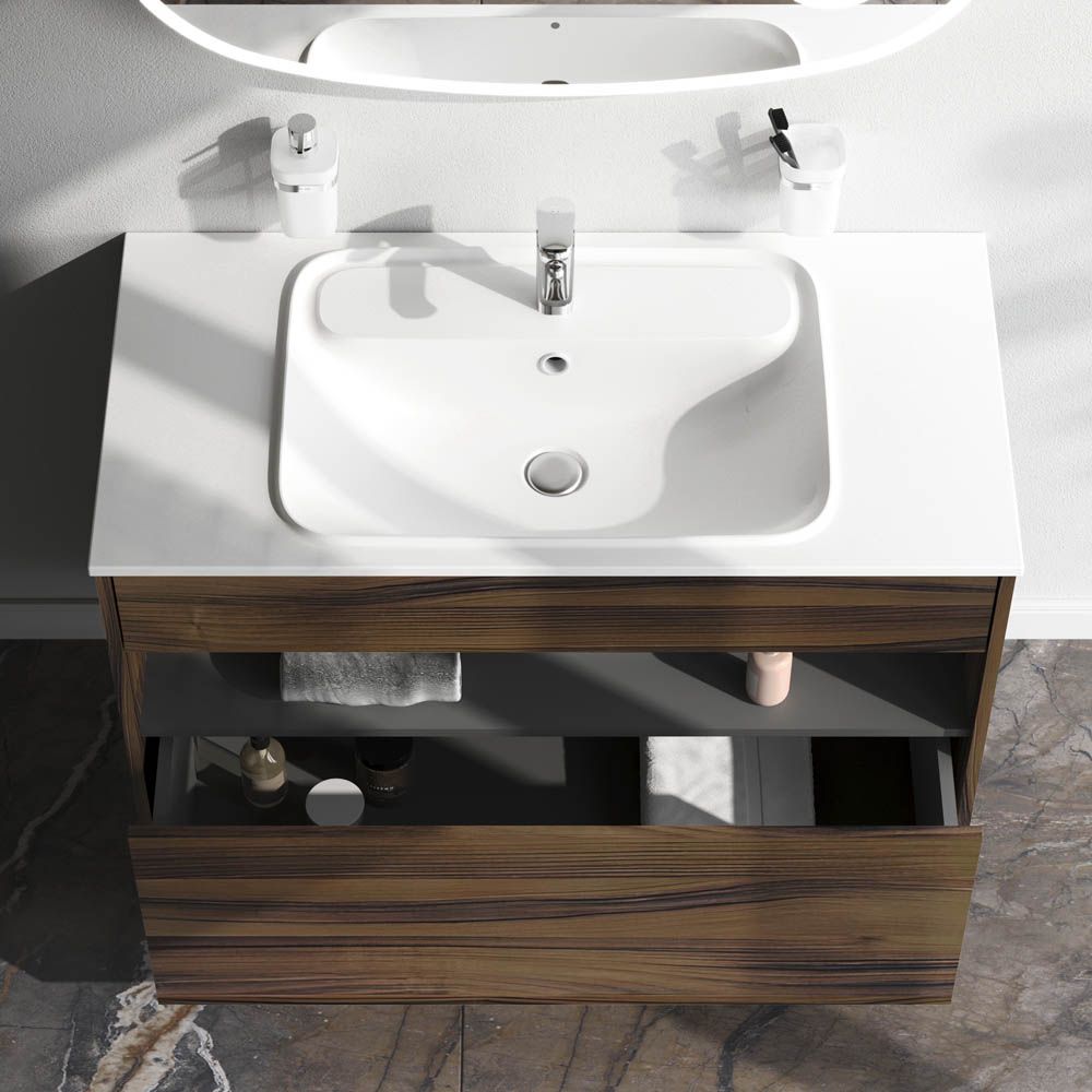 M8FFUX1001OF Func, База с нишей, 1 ящик (pull-out), 100 см, цвет дерево текстурир-ое M8FFUX1001OF Func, База с нишей, 1 ящик (pull-out), 100 см, цвет дерево текстурир-ое