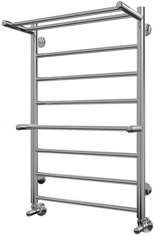 Водяной полотенцесушитель Terminus Анкона П8 500x801 4670030723109 с полкой Хром