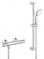 Термостат для душа GROHE Precision Flow с душевым гарнитуром, хром (34841000) Термостат для душа GROHE Precision Flow с душевым гарнитуром, хром (34841000)