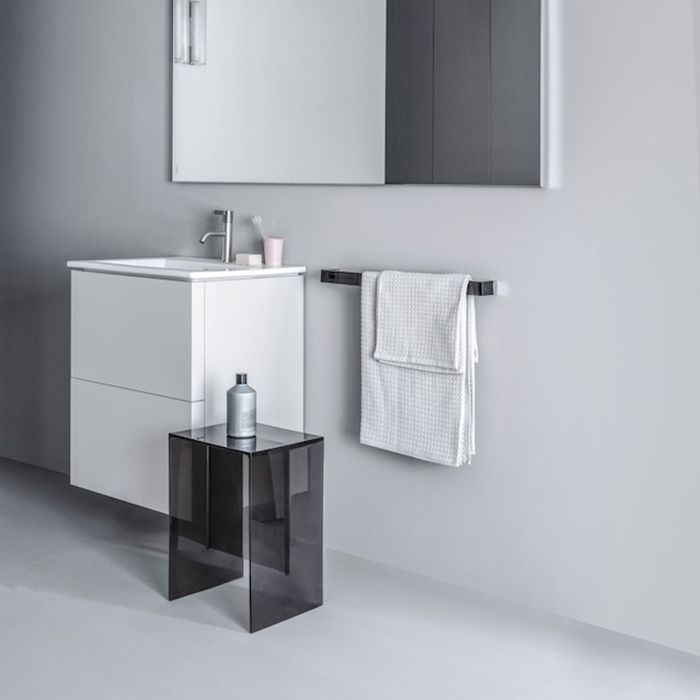 Laufen Kartell комплект: тумба с керамич раковиной с 1 отв. под смес, цвет бел 600х500х725мм, с 2 выдв. ящик, цвет: белый матов