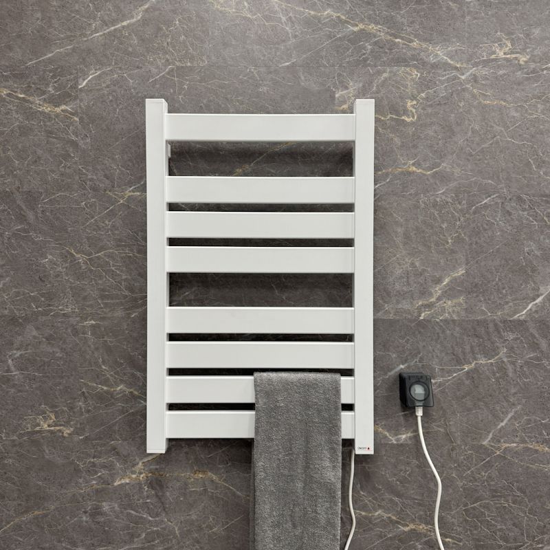 Полотенцесушитель электрический Fixsen HI-TECH 800х500 FX-7500W, белый, артикул FX-7500W
