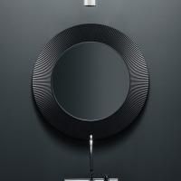 Laufen Kartell Зеркало круглое d=780мм, настенное, без подсветки, цвет: черный