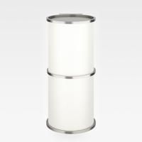 Armani Roca Baia Светильник настенный LED, 14.5х13.5х29см, цвет: brushed steel Armani Roca Baia Светильник настенный LED, 14.5х13.5х29см, цвет: brushed steel