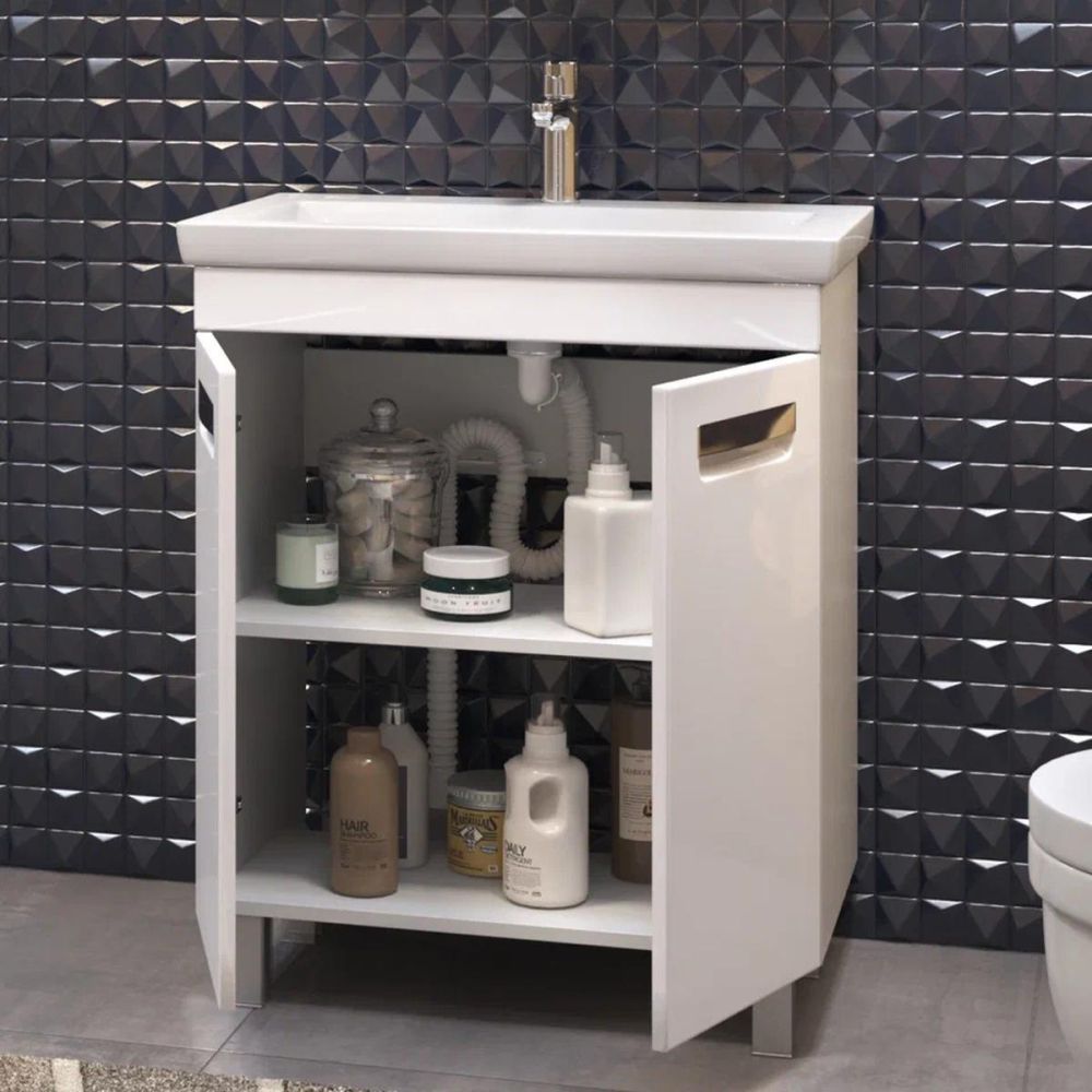 Тумба под раковину напольная VIGO Plaza 023, 60 см, артикул 023