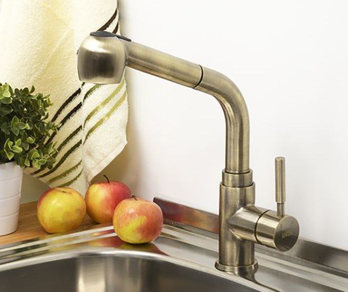Смеситель для кухни WasserKRAFT A8237 Бронза