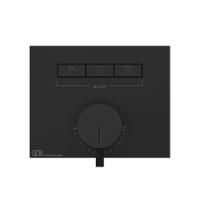 Gessi Hi-Fi Смеситель для душа, с включением до 3 источников одновременно (внешняя часть), цвет: Black Metal PVD