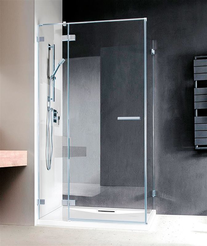 Боковая стенка для душевого уголка Radaway Euphoria S1 110x200 профиль хром, стекло прозрачное