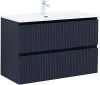Тумба под раковину Aquanet Джейн (Flat) 100 маренго Тумба под раковину Aquanet Джейн (Flat) 100 маренго