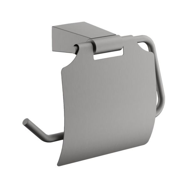 Держатель для туалетной бумаги BELZ B91203, оружейная сталь