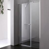 Душевая дверь в нишу Cezares Elena B-11 40+70 профиль Хром стекло прозрачное