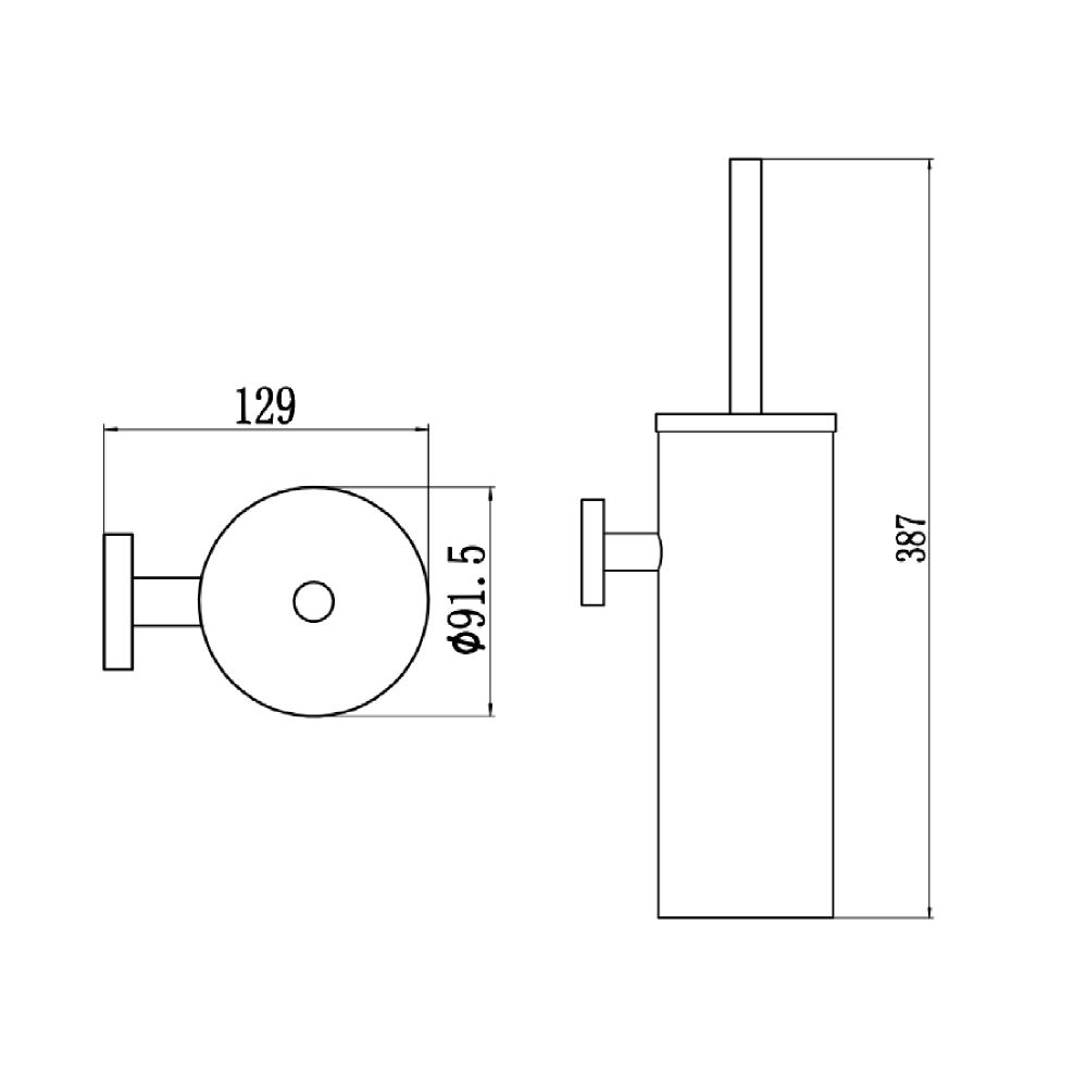Ершик Savol S-005694-1, сатин, артикул S-005694-1