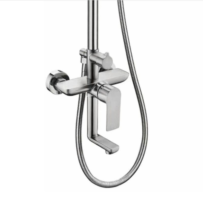 Душевая система Haiba HB24807, сталь