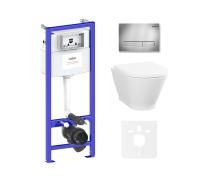 Комплект 6 в 1 Lavinia Boho Elegant Rimless 87561060, премиум с пластиковой клавишей