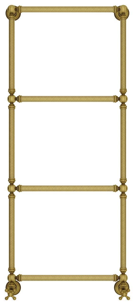 Полотенцесушитель водяной "Ренессанс 1304" 1260х500 (Состаренная БРОНЗА)