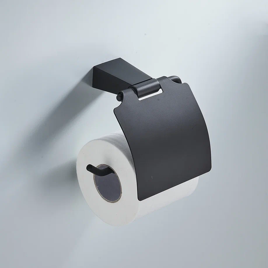 Держатель для туалетной бумаги Shevanik SG5705H, черный, артикул SG5705H
