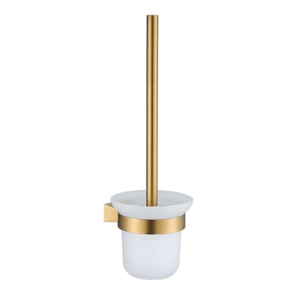 Ершик для унитаза Shevanik SG5700G, золотой сатин