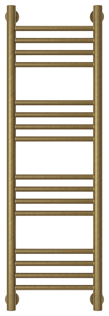 Полотенцесушитель водяной "Богема+" прямая 1000х300 (Состаренная БРОНЗА)