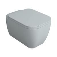 Simas Henges Унитаз подвесной безободковый 38х55 см, цвет tela matt (без креплений F85)
