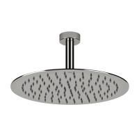 Gessi Emporio Emporio shower Душевая головка потолочная, поворотная с шарниром, с защитой от известкового налёта, цвет: Mirror Steel