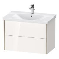 Duravit P3 Comforts Раковина  для мебели, с перел., с 1 отв. под смес., вкл. заглушку для перелива, хром, 850x500мм, Цвет: Белый