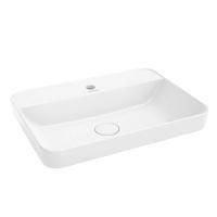 Раковина PLAZA встраиваемая сверху 55, белая глянцевая