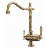 Смеситель для кухни ZorG Clean Water ZR 326-33 YF BR Бронза