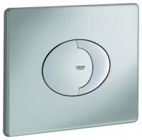 Панель смыва для унитаза GROHE Skate Air, горизонтальный монтаж, матовый хром (42305P00)