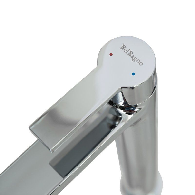 AURORA Смеситель для накладной раковины без донного клапана, хром AURORA-LMC-CRM-W0, артикул AURORA-LMC-CRM-W0